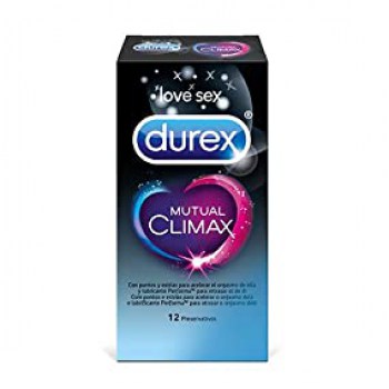preservativos durex mutual climax 12 unid